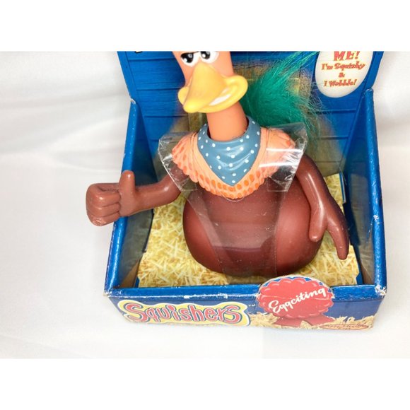 Rocky- Chicken Run Squishers Action 2000 Collectable Squishers & Wobble Figure - Picture 4 of 5